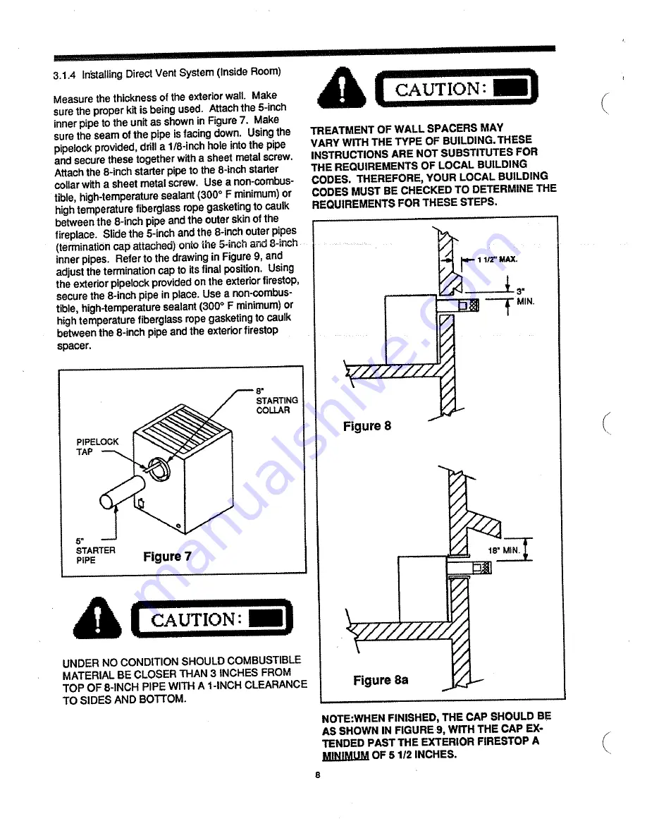 GTI 4000WH Installation And Operation Instructions Manual Download Page 9