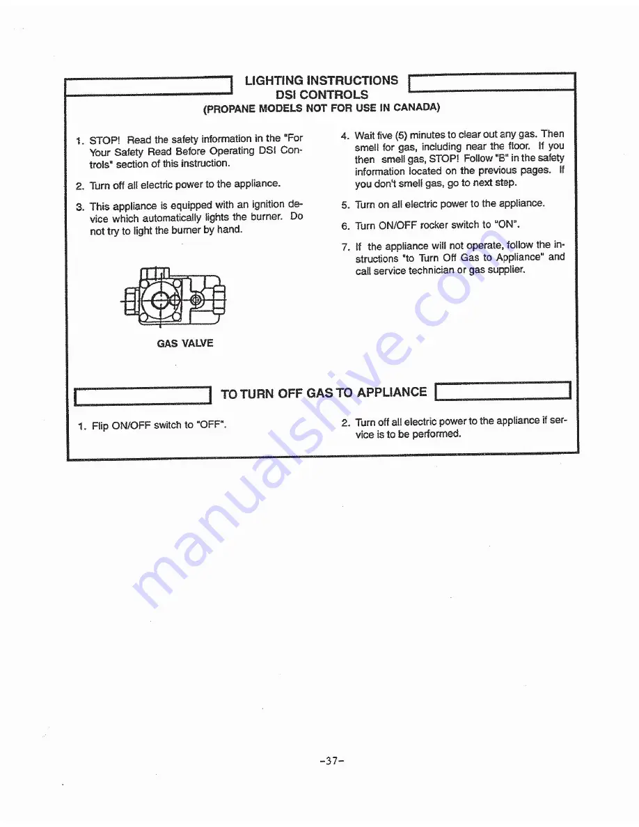 GTI PIER-GDV Installation And Operation Instructions Manual Download Page 34