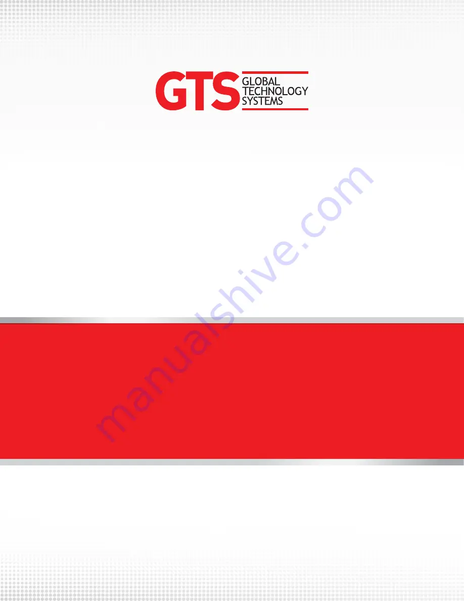 GTS HCH-P7101-Retro Installation Manual Download Page 1