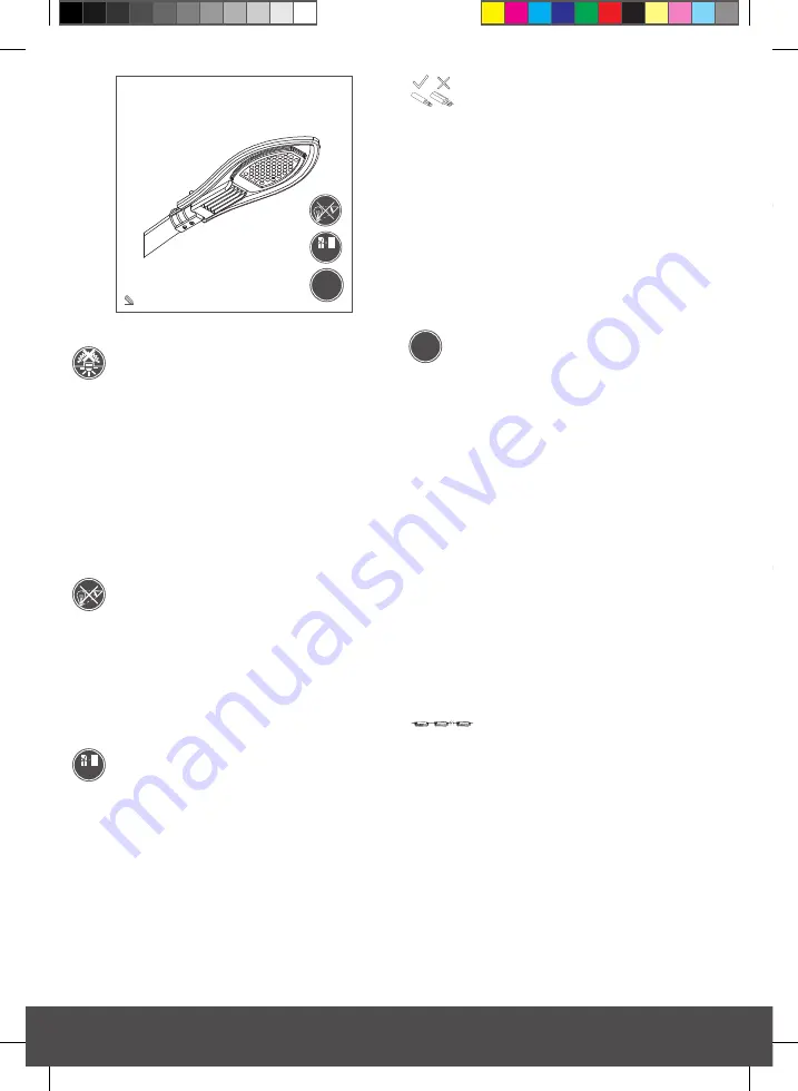 GTV LD-PARK30W-40 Assembly Instruction Manual Download Page 4