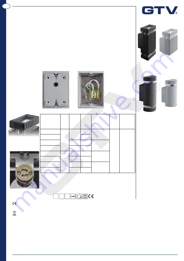 GTV Nessa LD-NESSAGU10D-20 User Manual Download Page 2