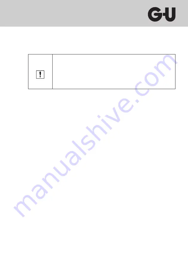 GU ELTRAL Z45 230V Assembly And Operating Instructions Manual Download Page 11