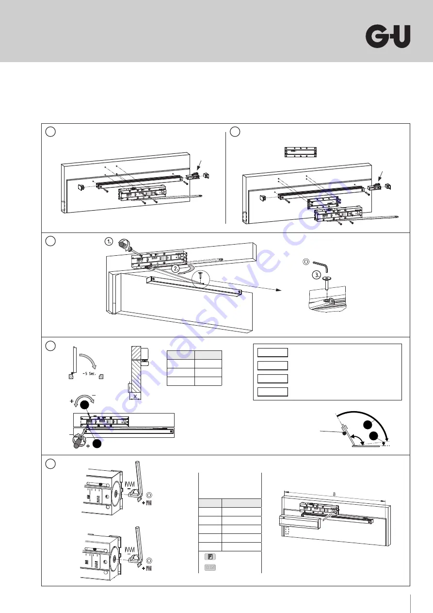 GU OTS 735 Assembly Instructions Manual Download Page 19