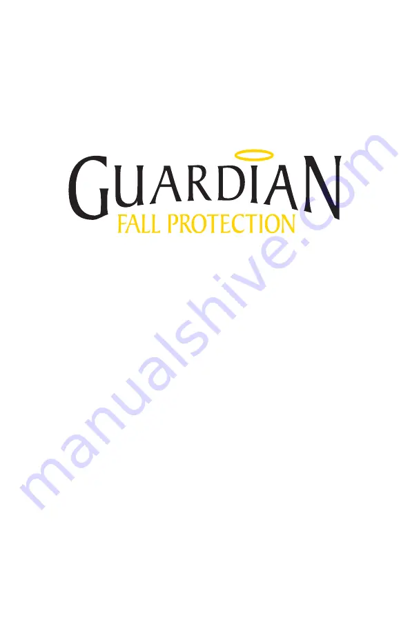 Guardian Fall Protection 61133 Instruction Manual Download Page 8