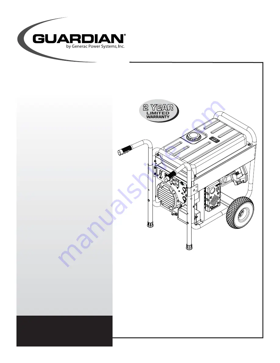 Guardian 005348-0 Owner'S Manual Download Page 1