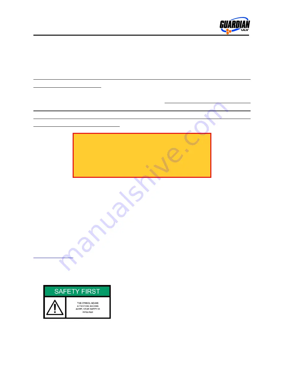 Guardian 55 ES Operator'S Manual Download Page 9