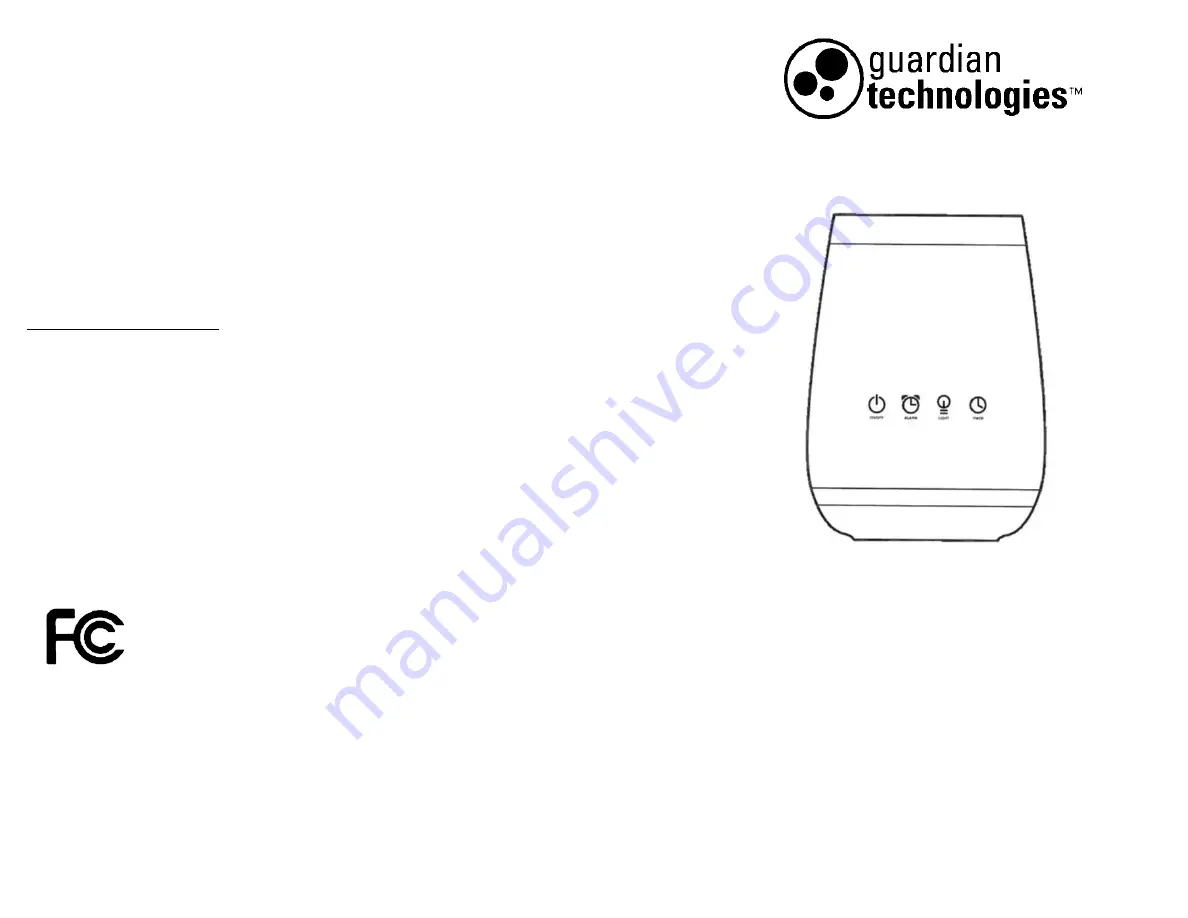 Guardian SPA210 Use & Care Instructions Manual Download Page 11