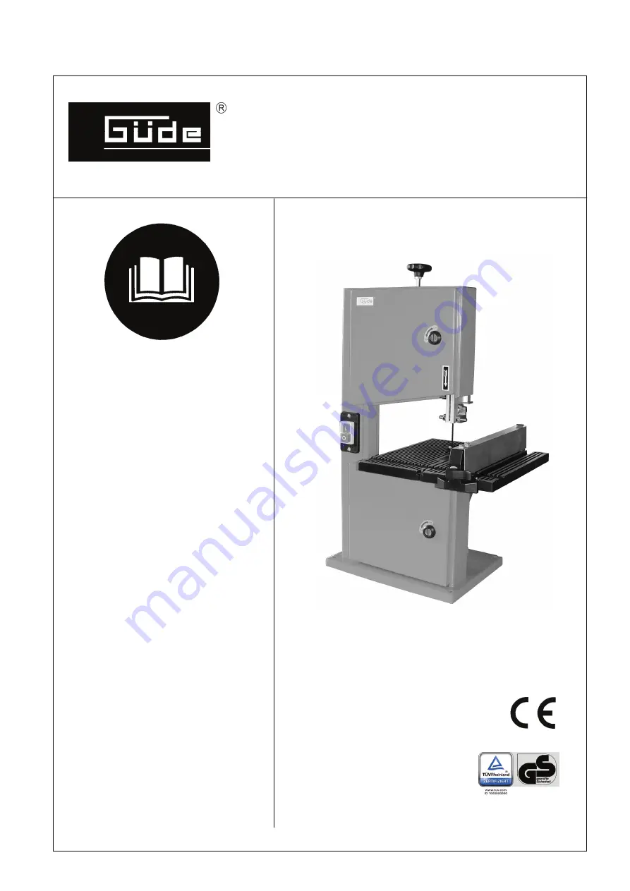 GÜDE 83810 Original Operating Instructions Download Page 1