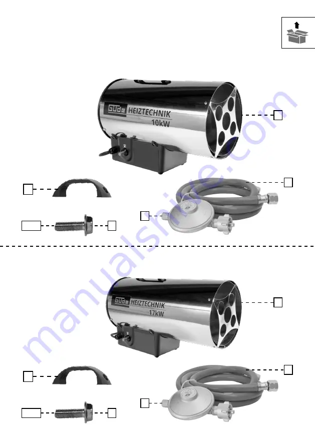 GÜDE 85005 Translation Of The Original Instructions Download Page 3