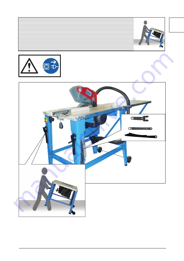 GÜDE GTKS 315 / 230 V Manual Download Page 19