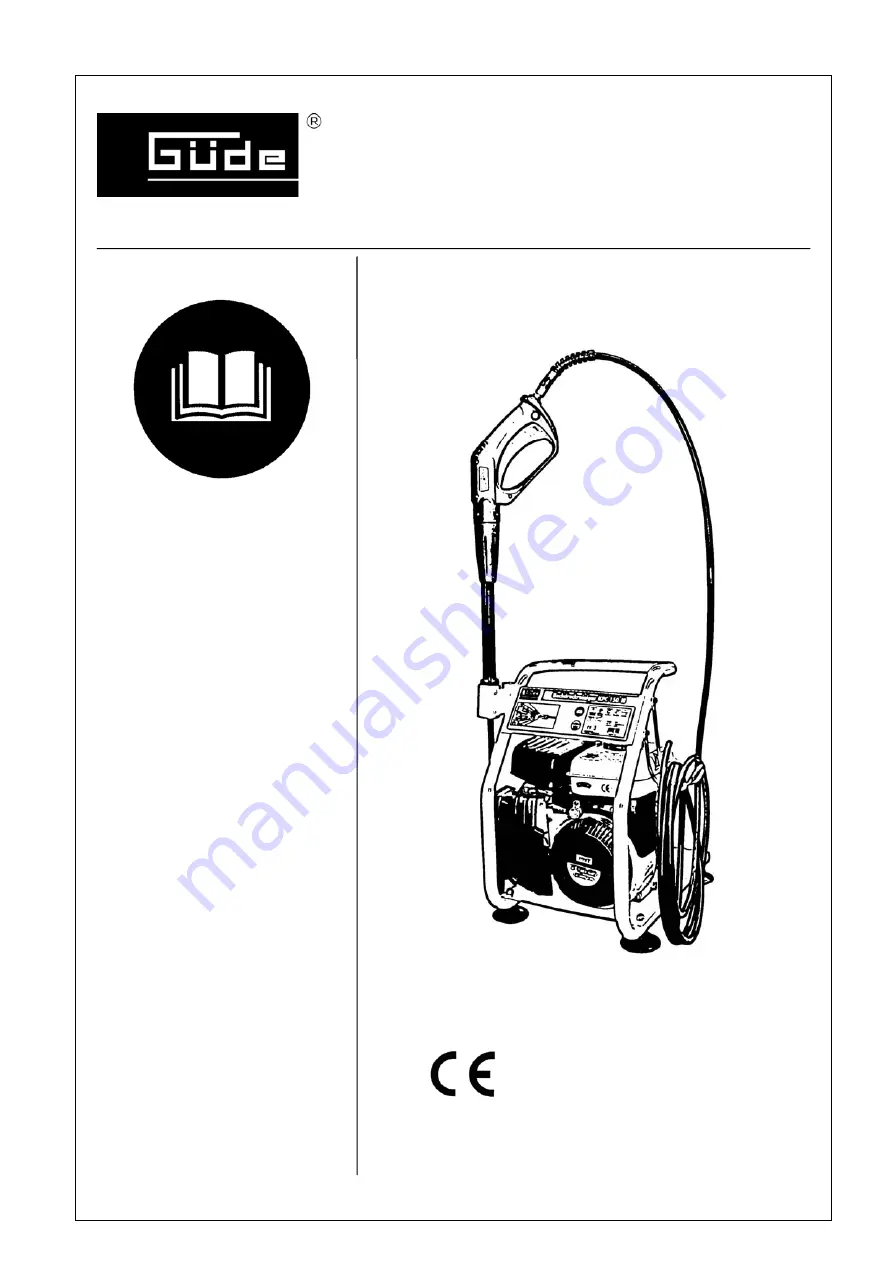 Gude HPC 210 M Manual Download Page 1