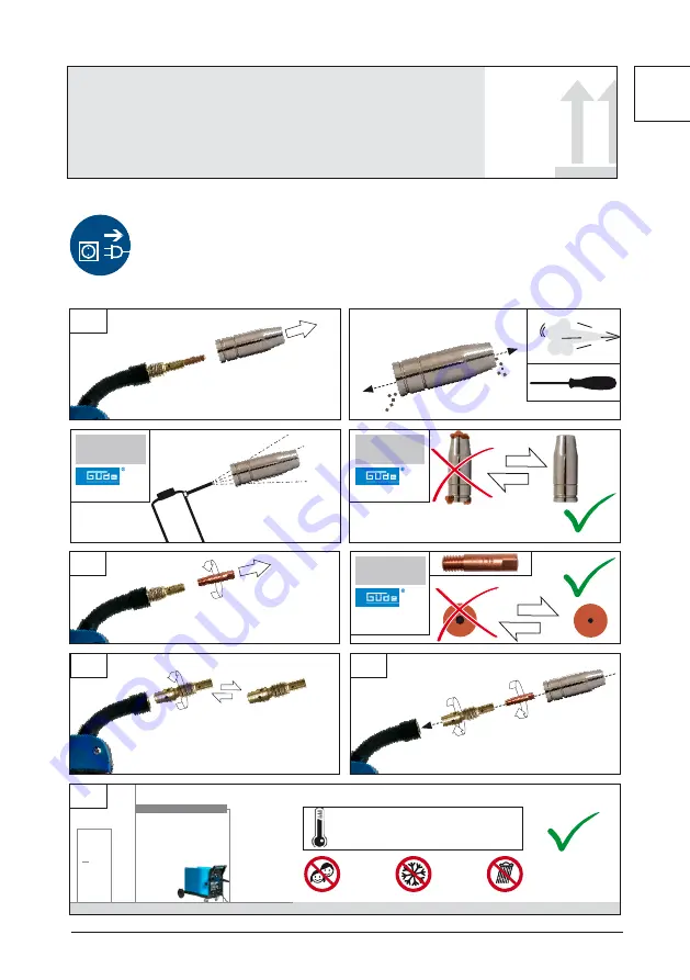 Gude MIG 172 6W Скачать руководство пользователя страница 15