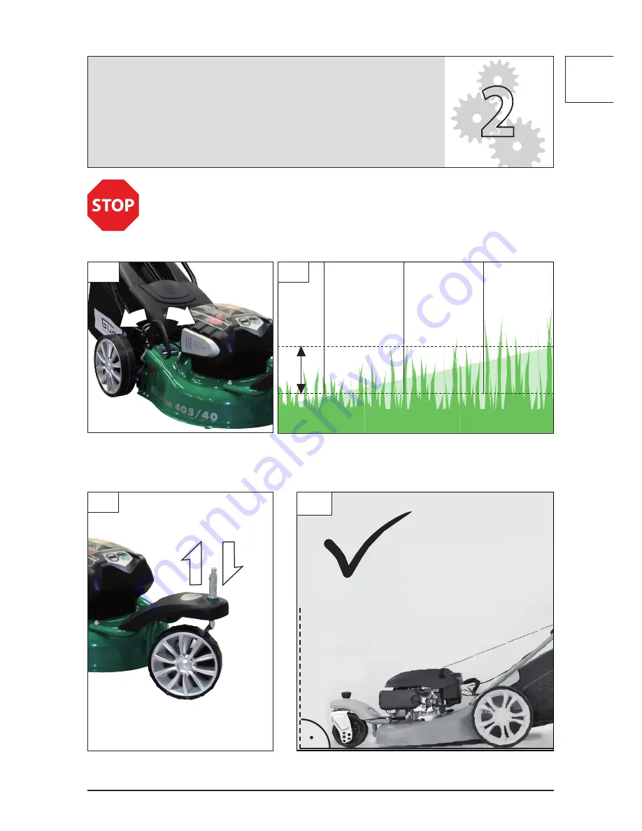 Gude TRIKE 405/40-2.6 S Translation Of The Original Instructions Download Page 9