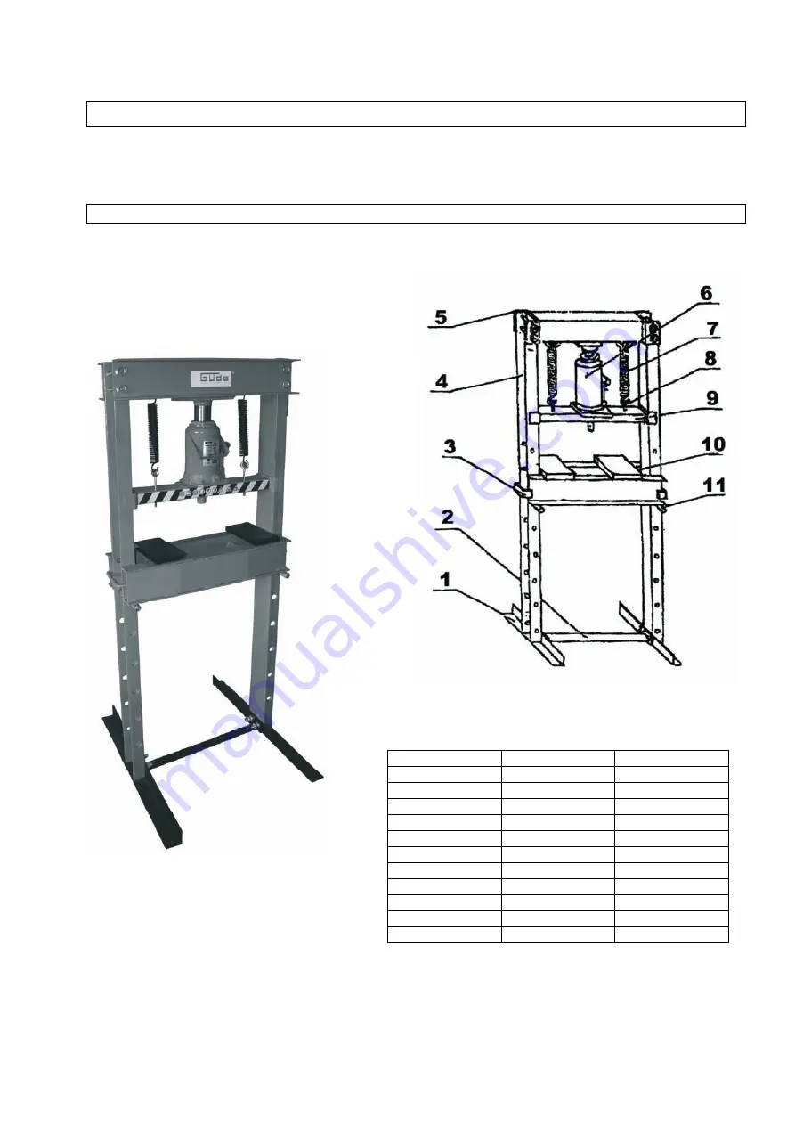 Gude WP 20 T Manual Download Page 45