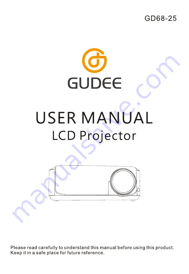 GUDEE GD68-25 User Manual Download Page 1