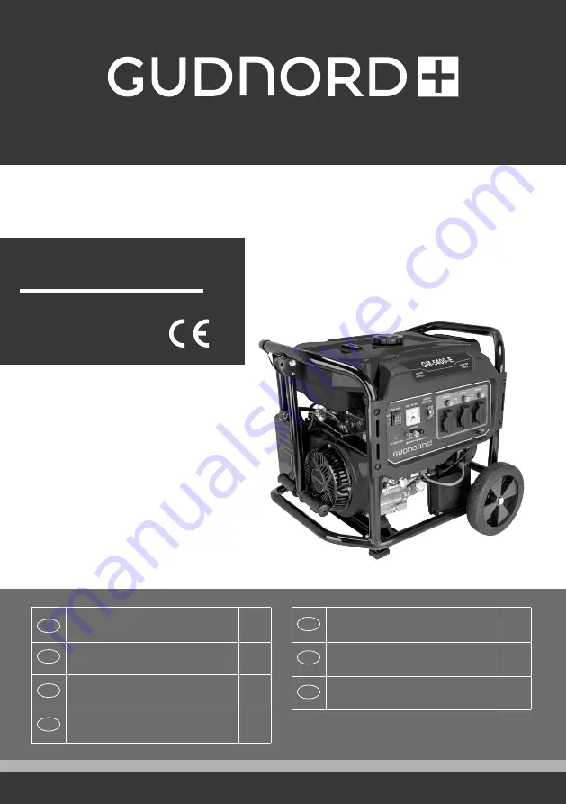 GUDNORD+ GM-5400-E Translation Of Original Instruction Manual Download Page 1