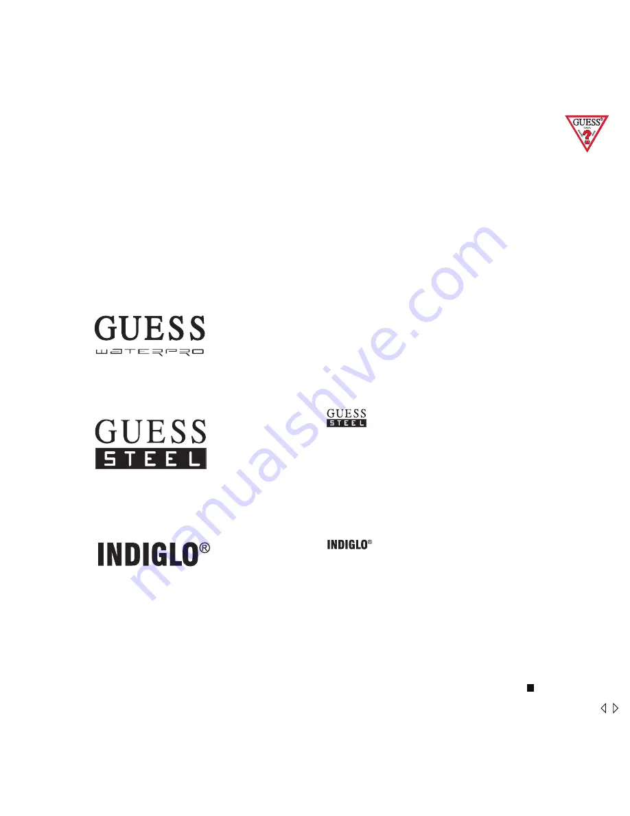 Guess 10150G Booklet Download Page 4