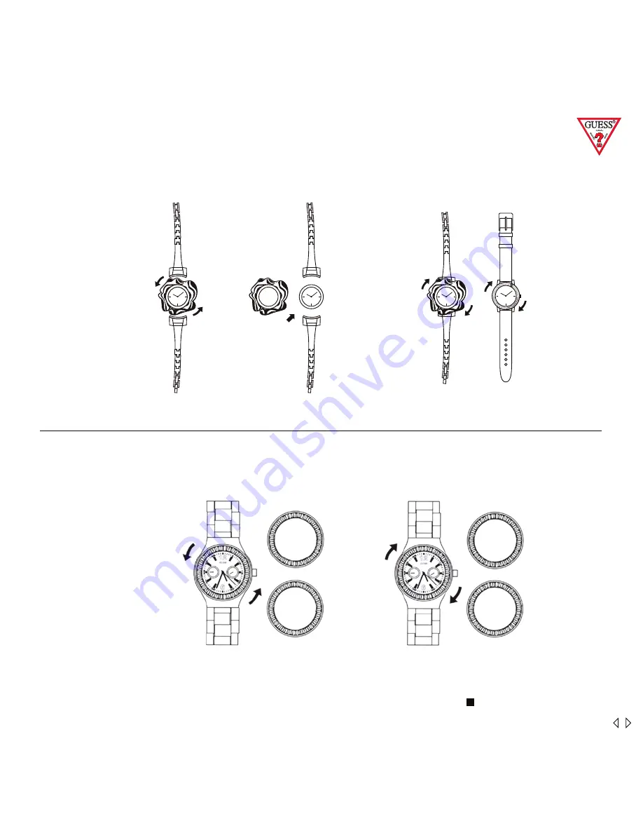 Guess W0016L1 Operating Instructions Manual Download Page 43