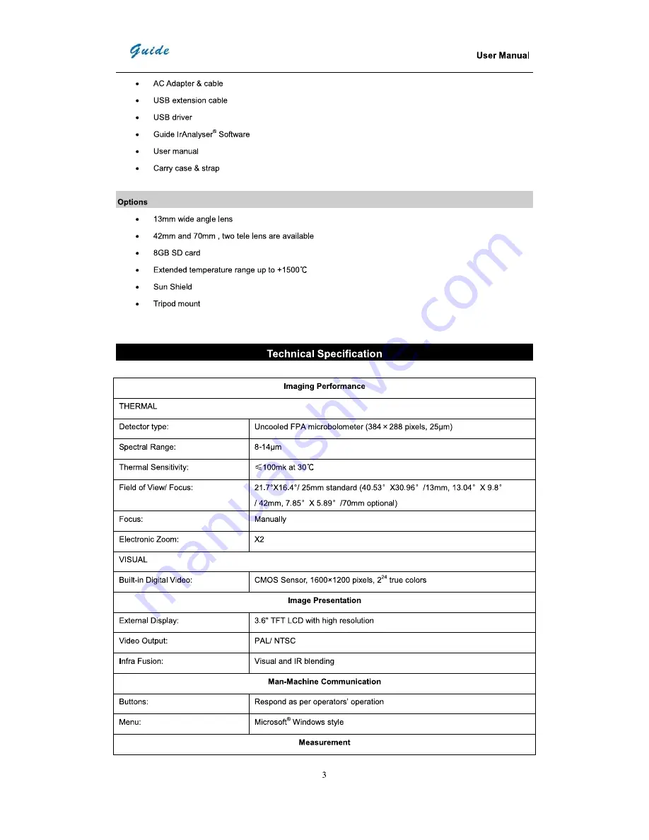 Guide EasIR-9 User Manual Download Page 6