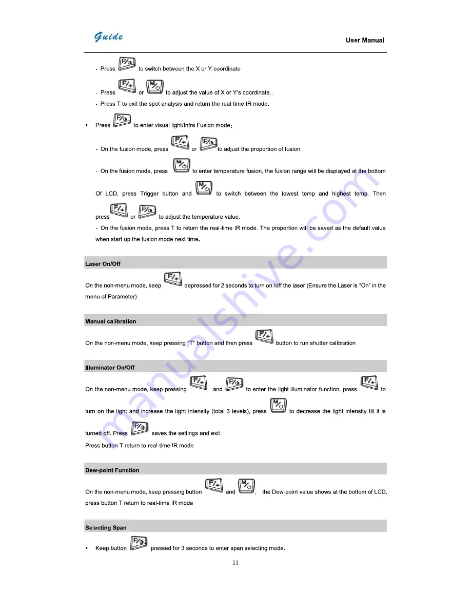 Guide EasIR-9 User Manual Download Page 14