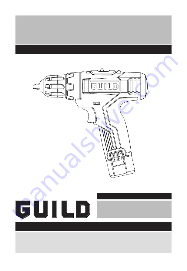 Guild CDT212G Скачать руководство пользователя страница 1