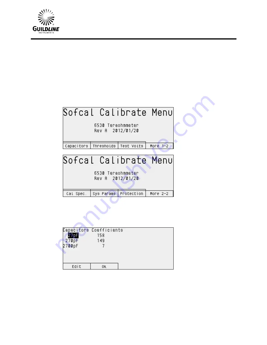 Guildline 6530 Series Operator'S Manual Download Page 70