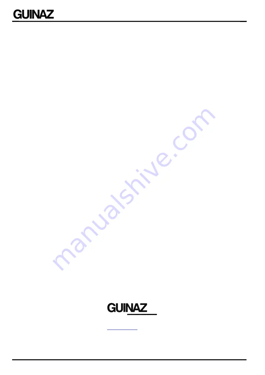 Guinaz R3680 Installation Manual Download Page 4