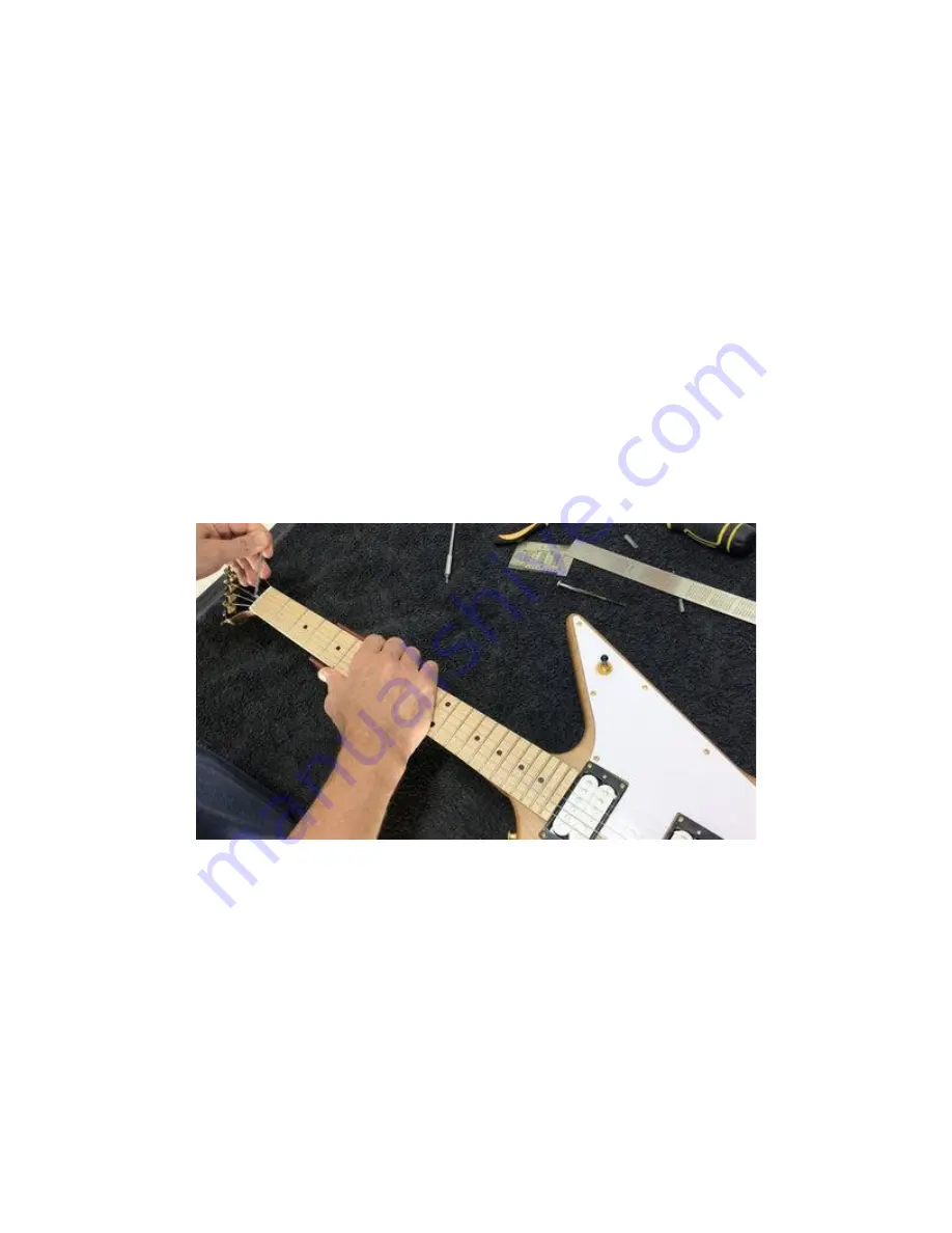 GUITAR KIT WORLD EXP-style Guitar Kit Assembly Manual Download Page 28