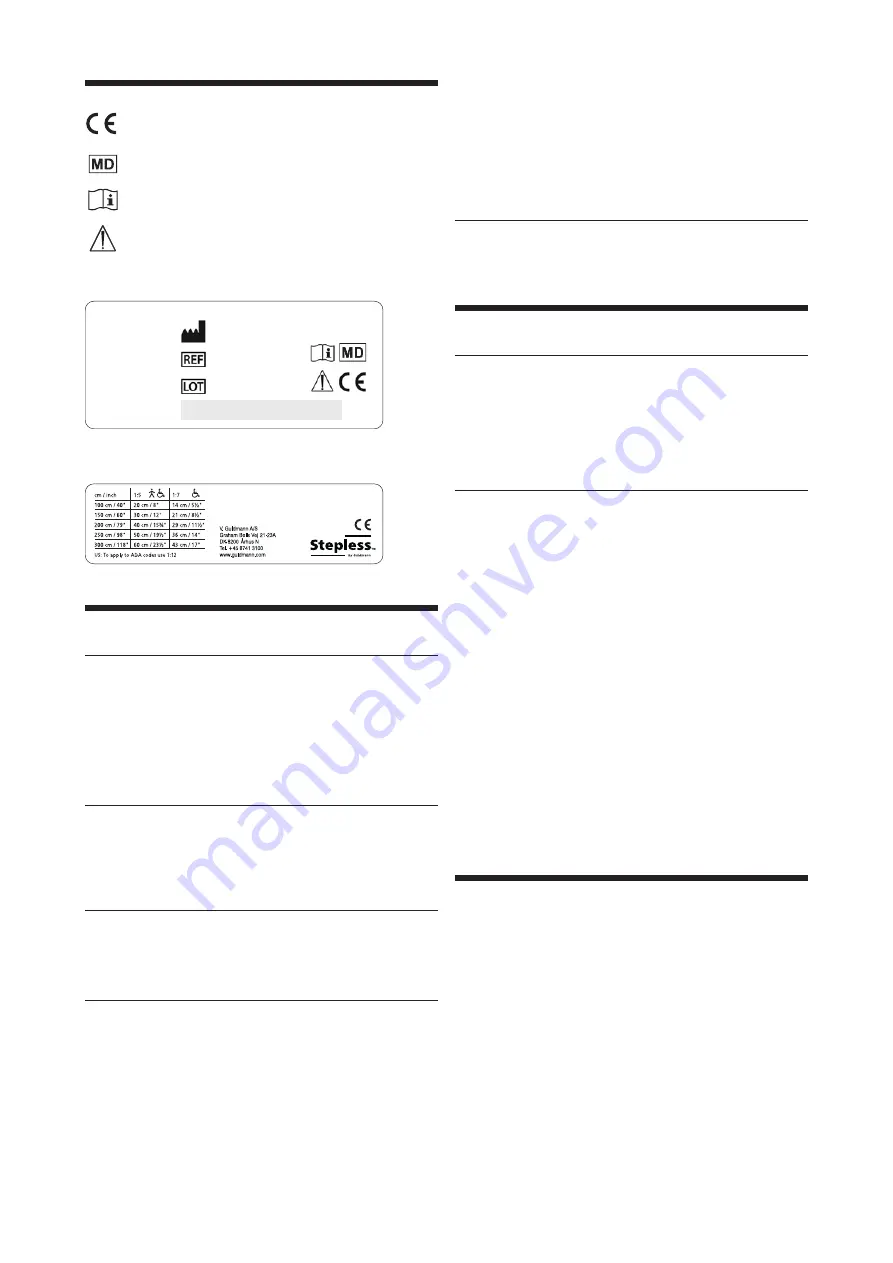 Guldmann Stepless 30000 Series User Manual Download Page 26