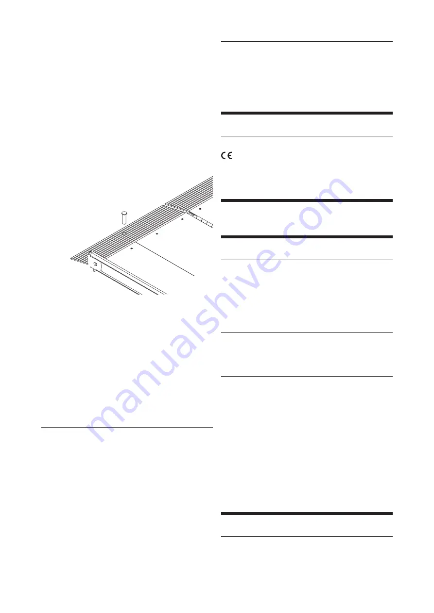 Guldmann Stepless EasyFold Telescopic Series Manual Download Page 13