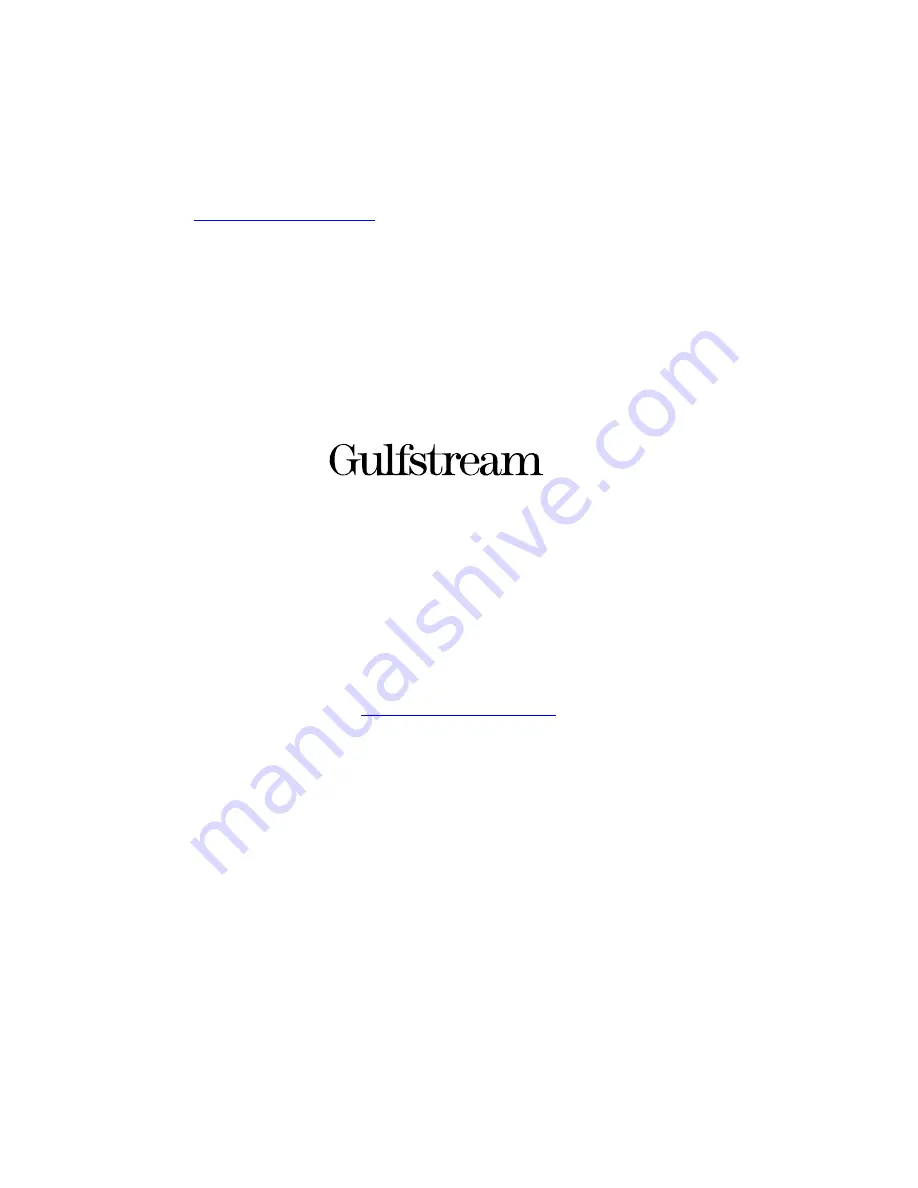 Gulfstream Aerospace PlaneBook Owner'S Manual Download Page 2