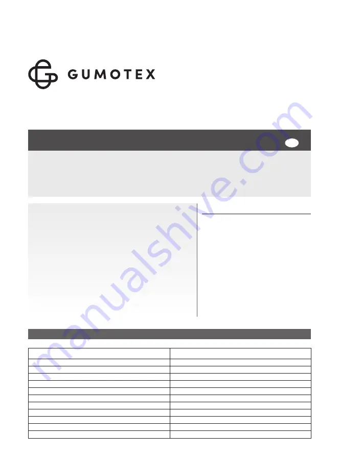 Gumotex BARAKA Owner'S Manual Download Page 1