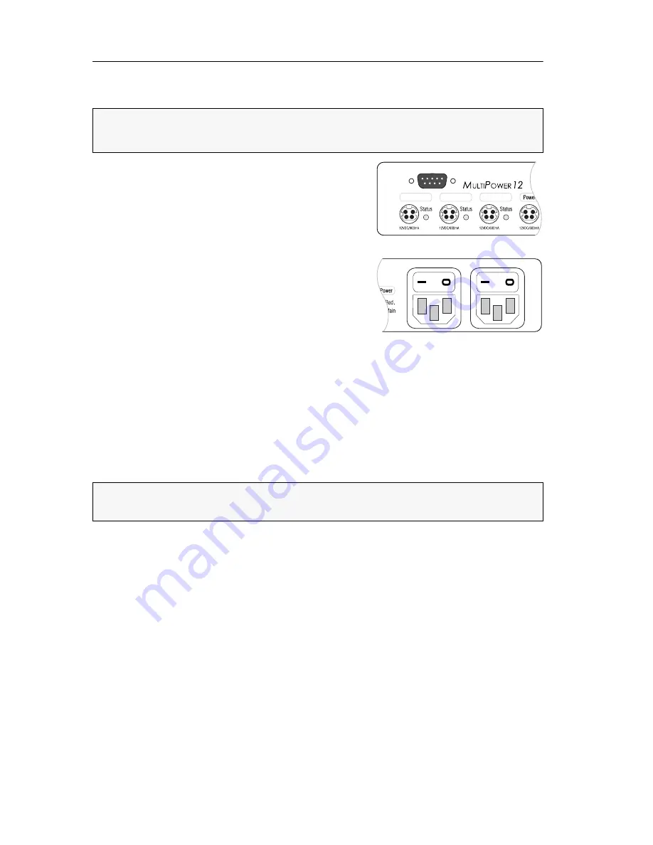 Guntermann & Drunck MultiPower-12 Installation Manual Download Page 20