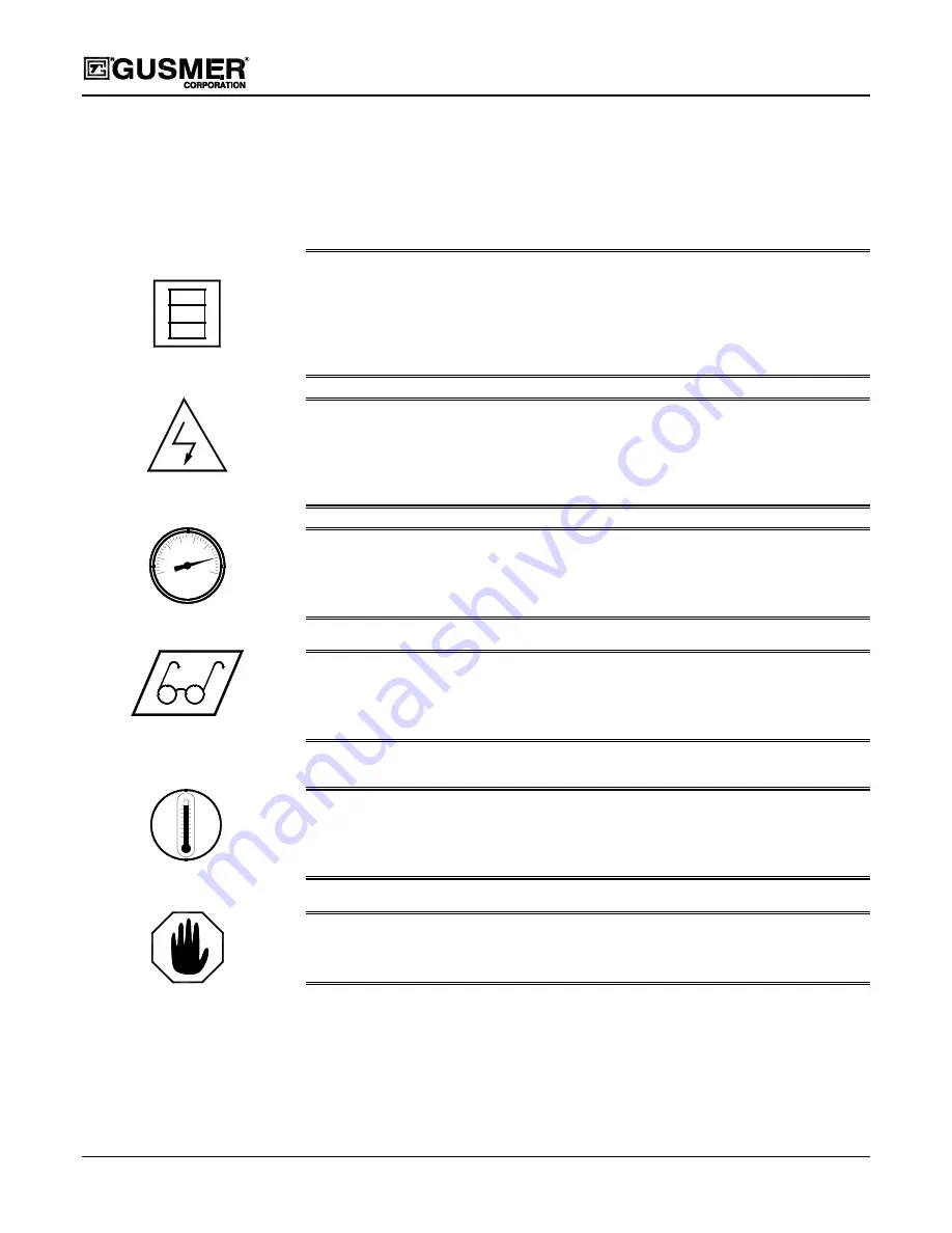 GUSMER GX-8 Operating Manual Download Page 6