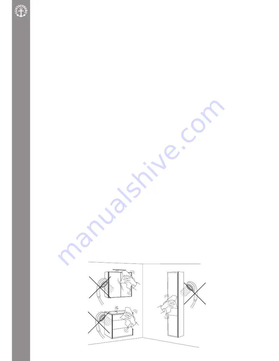 Gustavsberg ARTIC Installation Instructions Manual Download Page 2