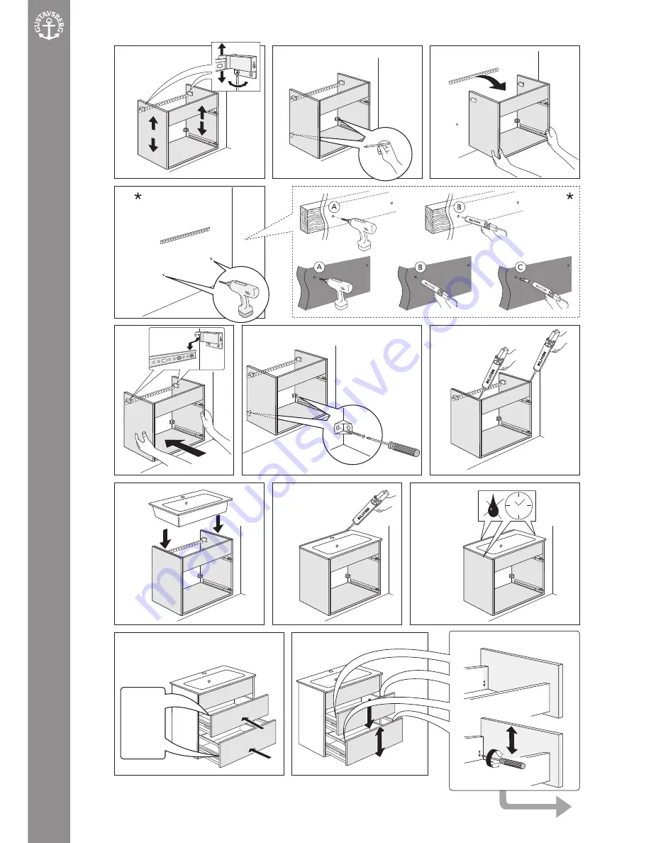 Gustavsberg ARTIC Installation Instructions Manual Download Page 4