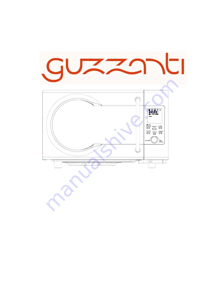 Guzzanti XB2625BG Instruction Manual Download Page 22