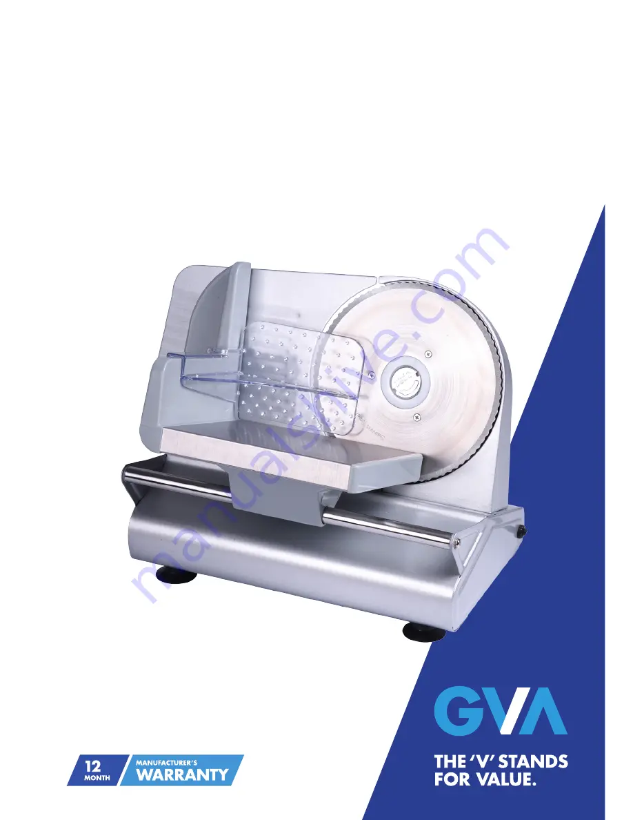 GVA FS05 Instruction Manual Download Page 1