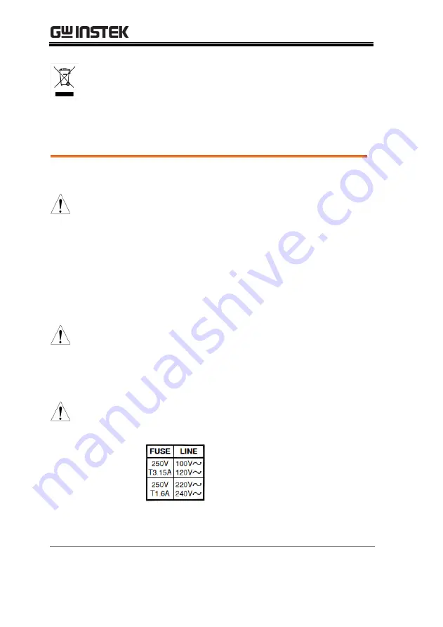 GW Instek 4713008674147 User Manual Download Page 6