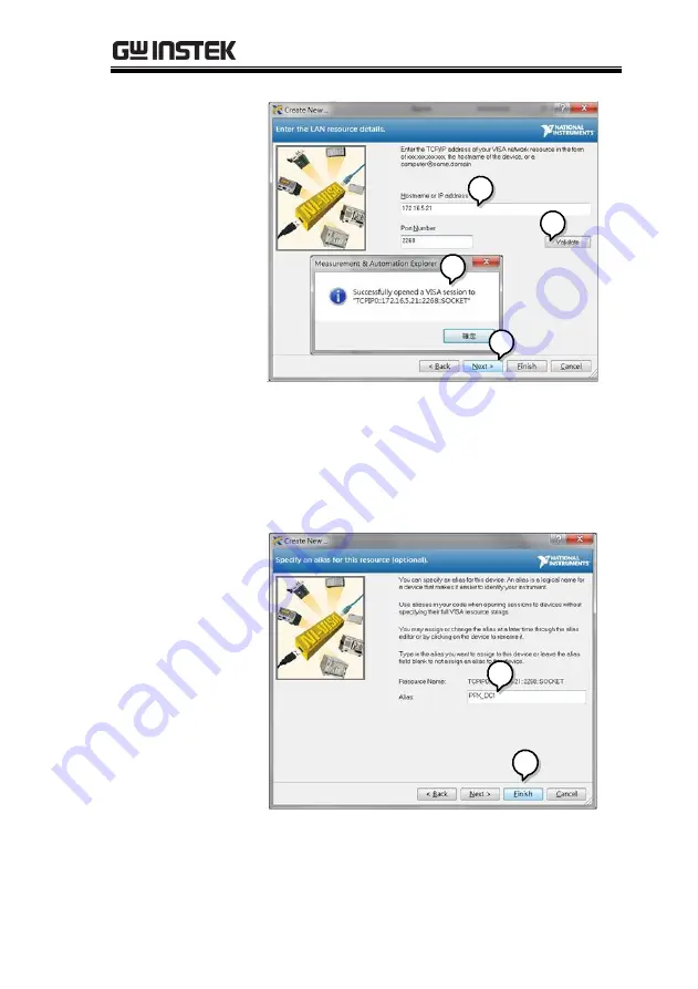 GW Instek 4713008674147 User Manual Download Page 205