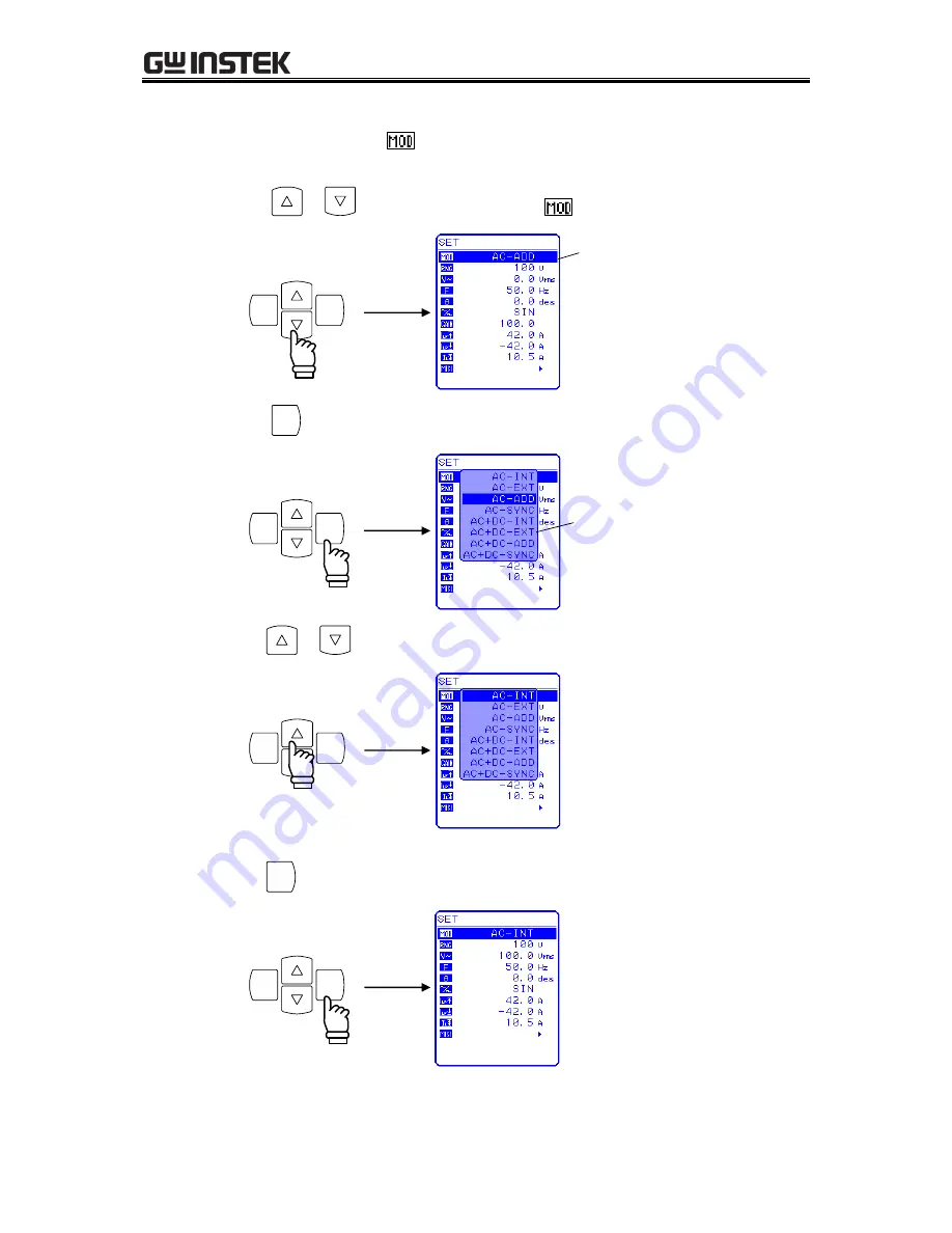 GW Instek APS-1102A User Manual Download Page 54