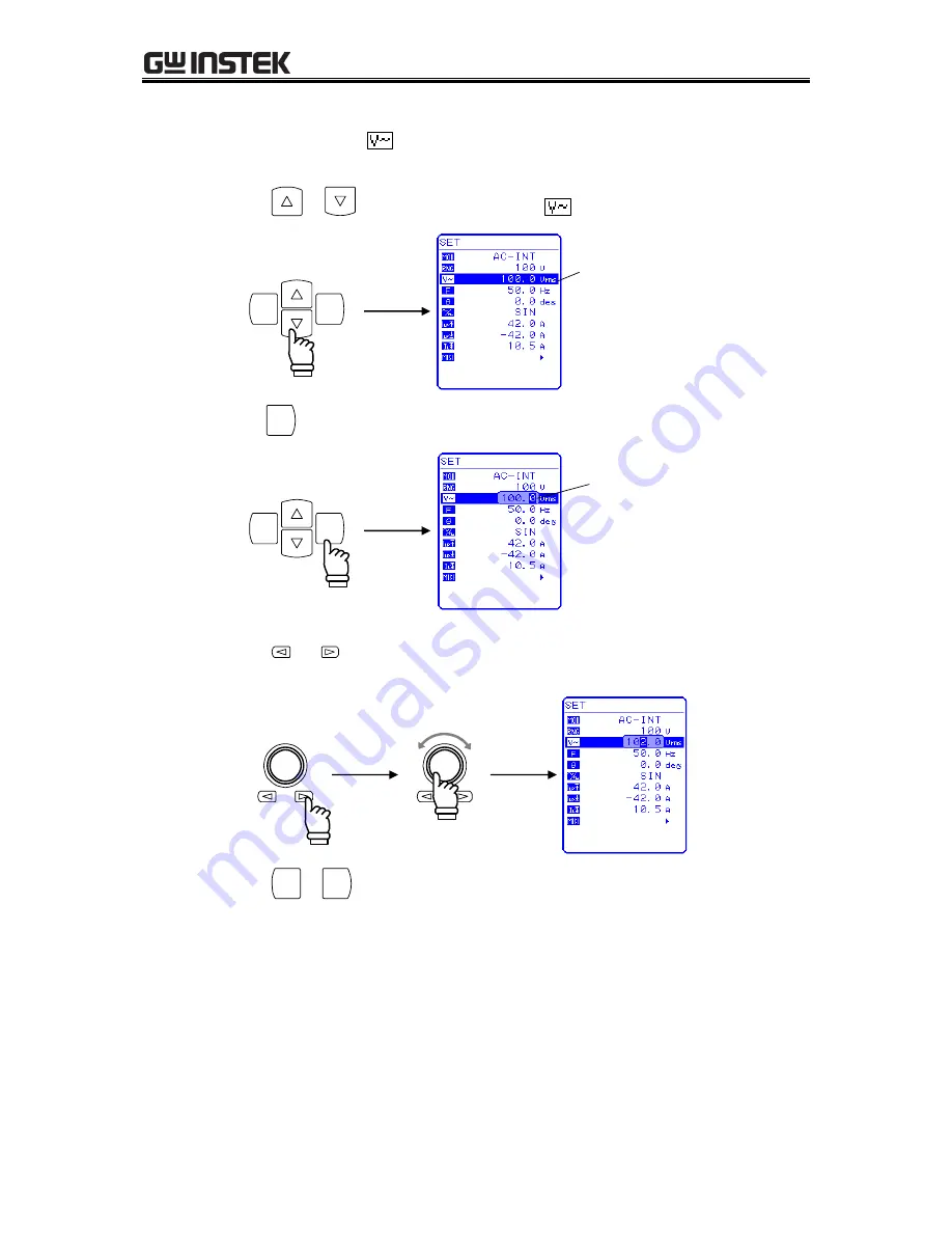 GW Instek APS-1102A User Manual Download Page 59