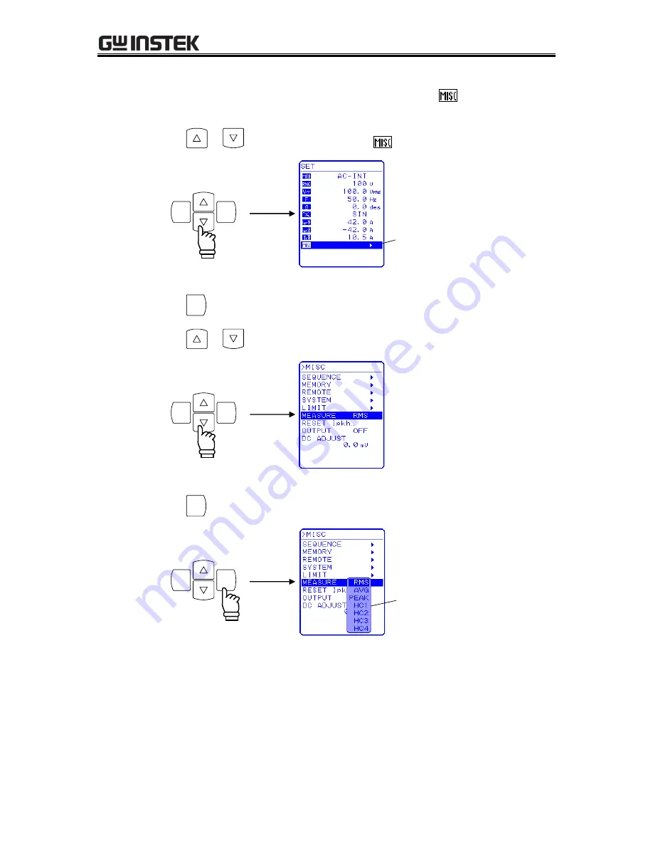 GW Instek APS-1102A User Manual Download Page 68