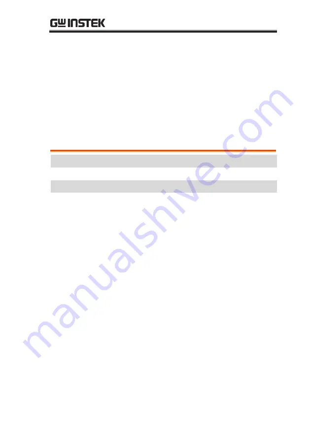 GW Instek GDP-025 Series User Manual Download Page 9