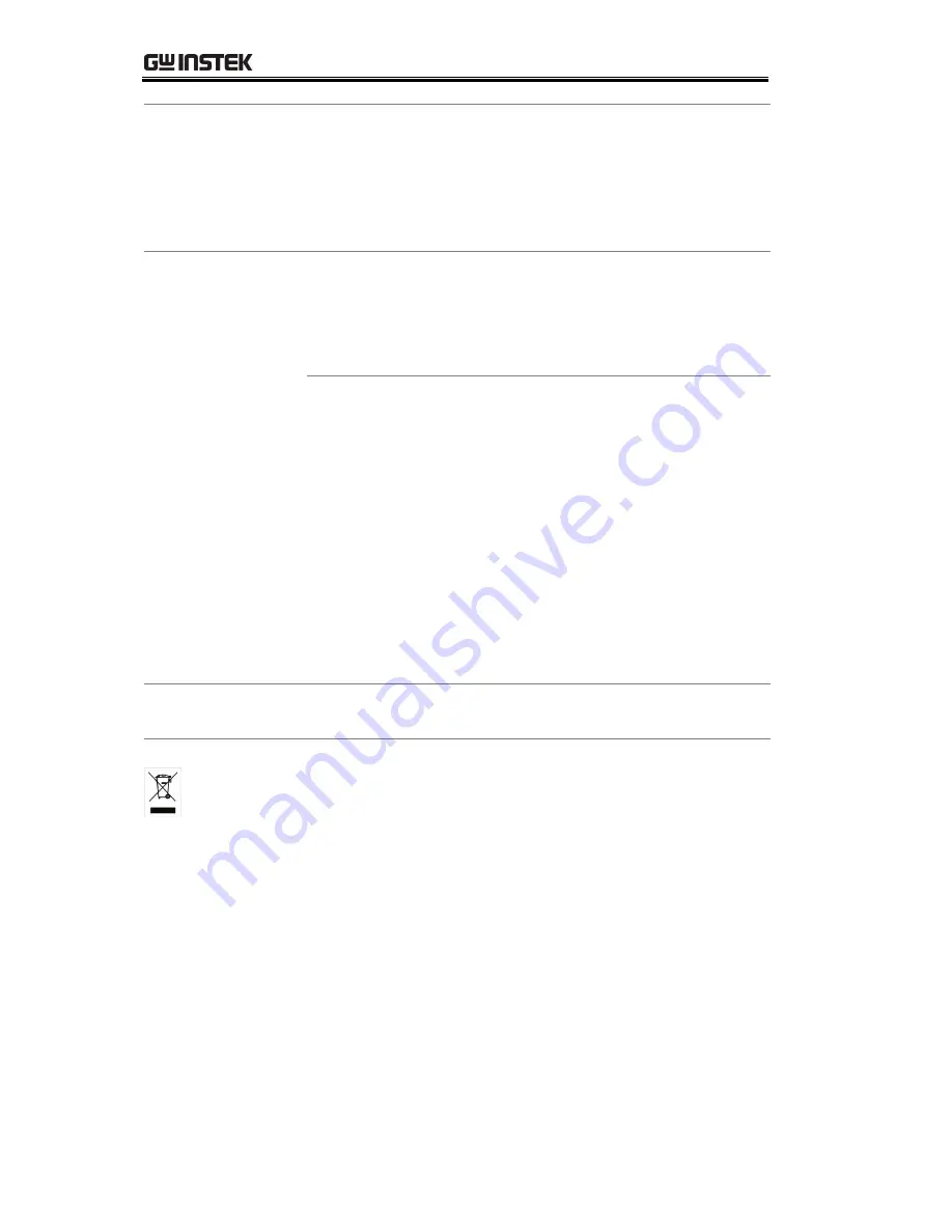 GW Instek GOM-802 User Manual Download Page 6