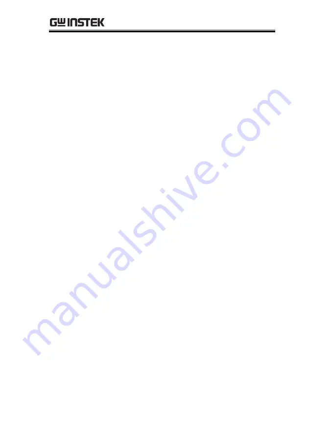 GW Instek GPM-8213 User Manual Download Page 3