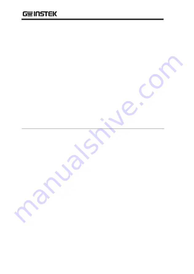 GW Instek GPM-8310 User Manual Download Page 12