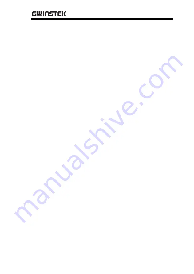 GW Instek GPM-8310 User Manual Download Page 201