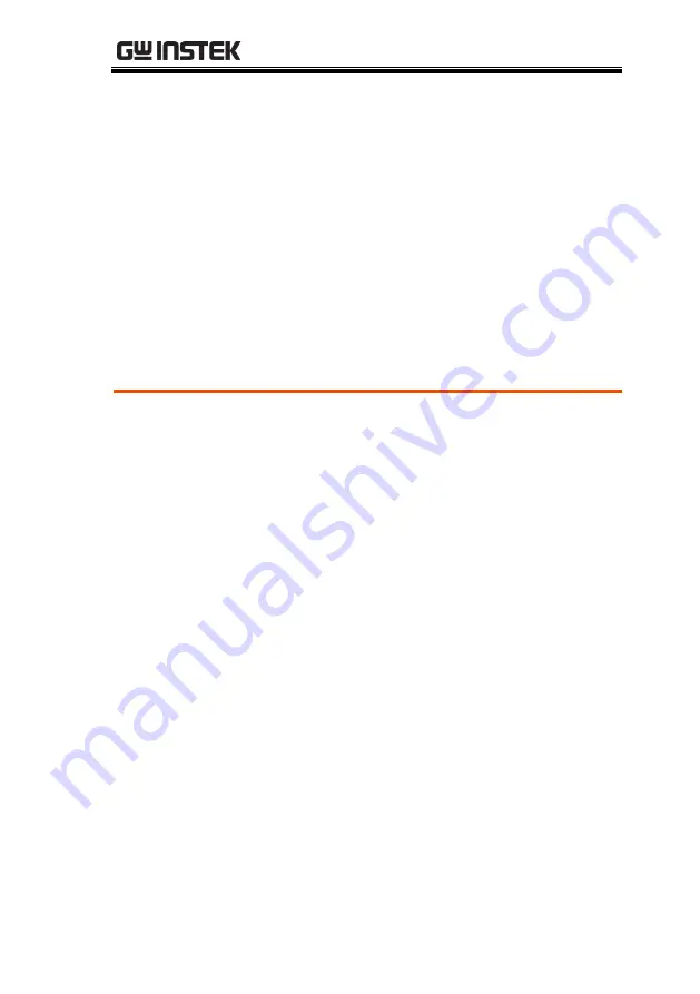 GW Instek GSM-20H10 User Manual Download Page 7