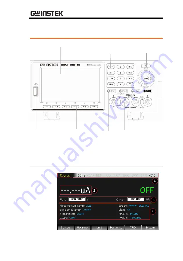 GW Instek GSM-20H10 Скачать руководство пользователя страница 19